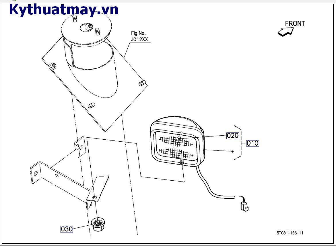 Đèn tác nghiệp (phễu nạp liệu)